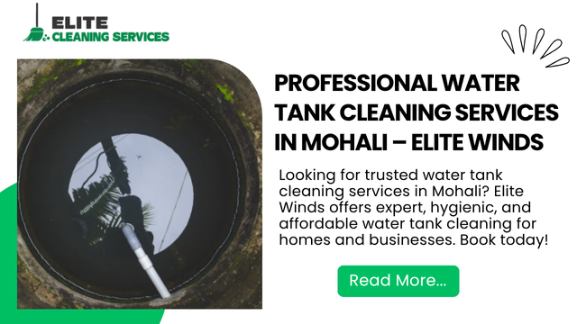 water tank cleaning services in mohali