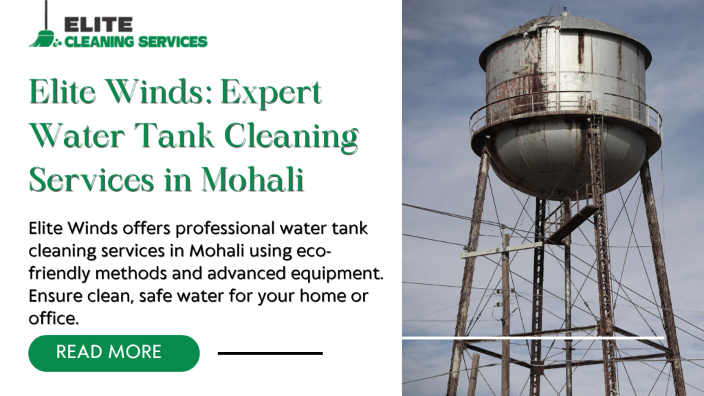 water tank cleaning services in mohali